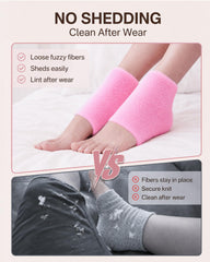 Originbuty heel protector worn with slippers for reduced friction