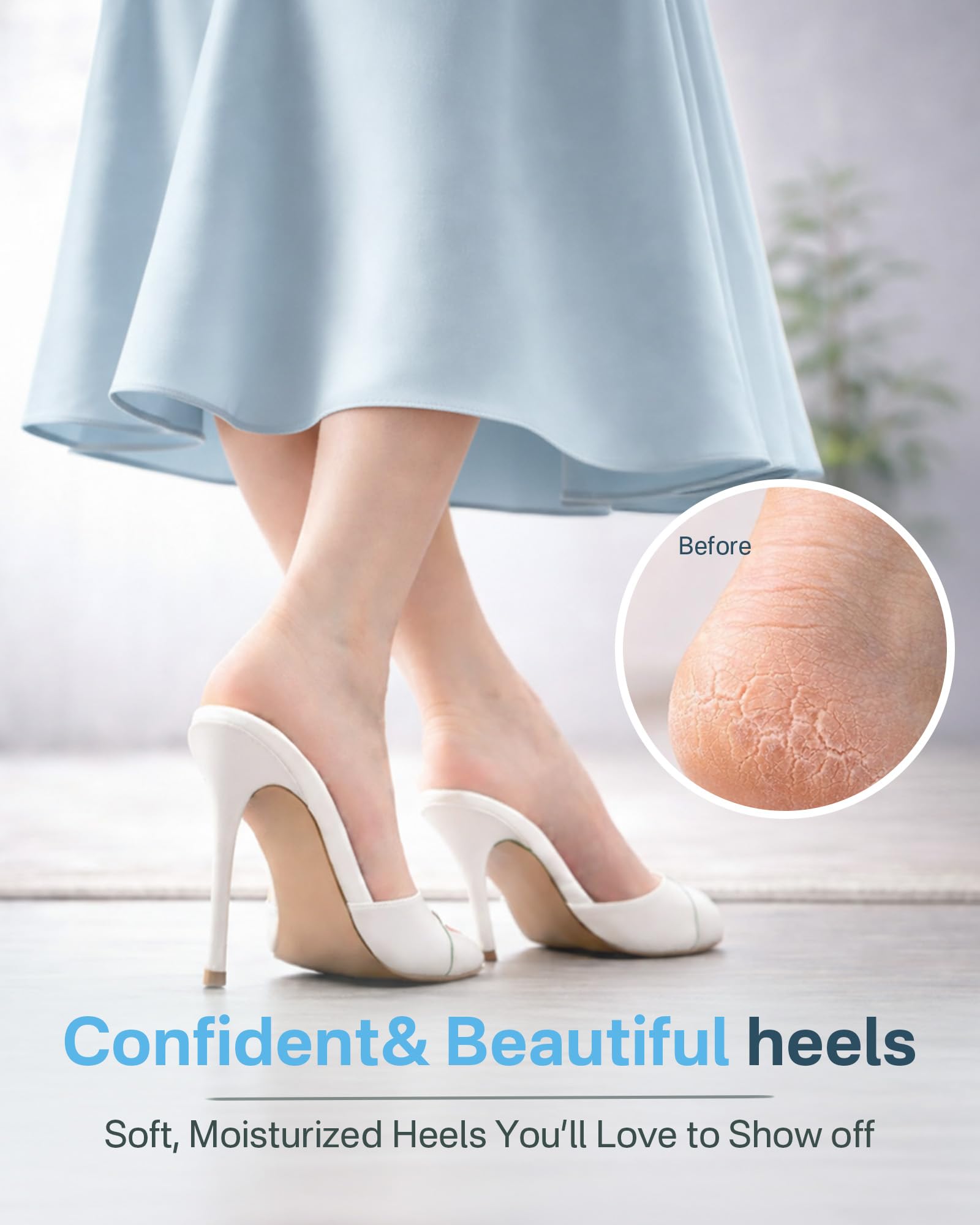 Originbuty lifestyle scene of nighttime use supporting soft heels