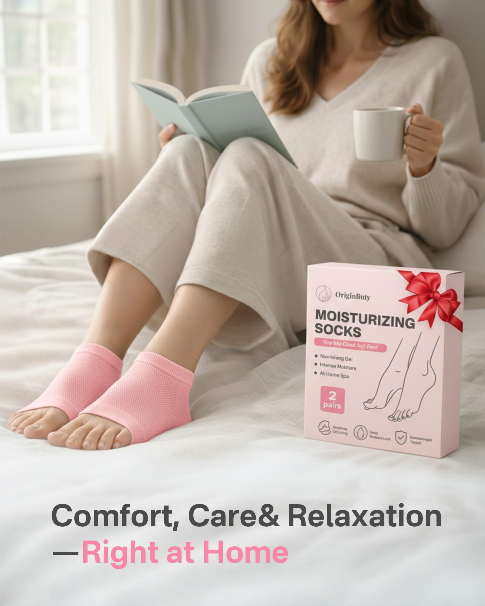 Originbuty neatly packaged gift box presenting self-care present