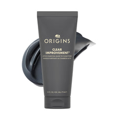 Origins Clear Improvement front packaging showing tube and label benefit