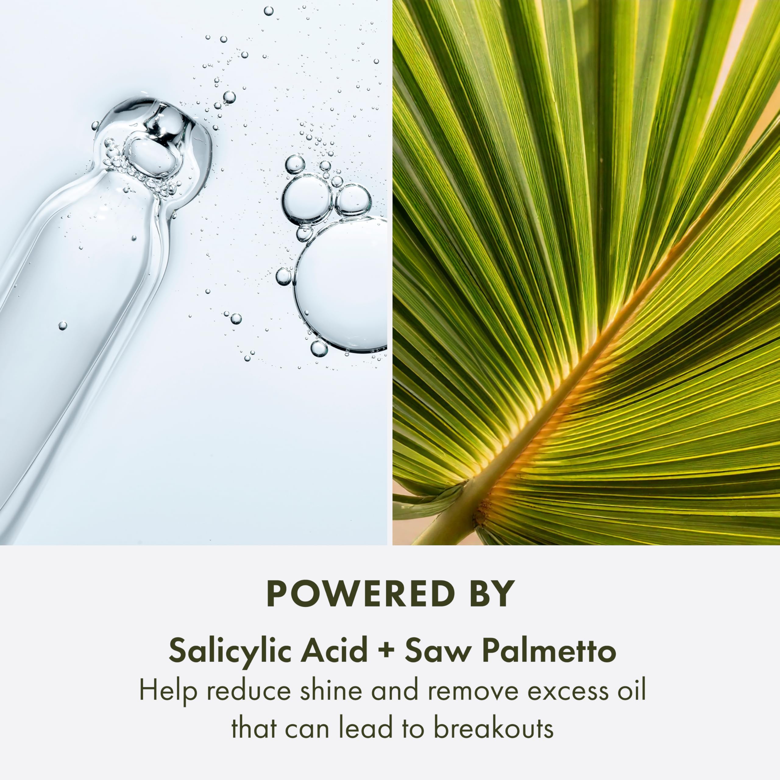 Origins toner on bathroom counter in routine setting promoting clearer skin