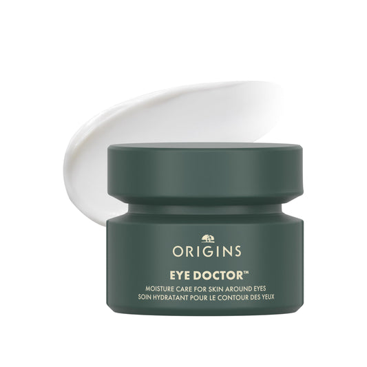 Origins Eye Doctor front packaging showing tube and branding for quick identification