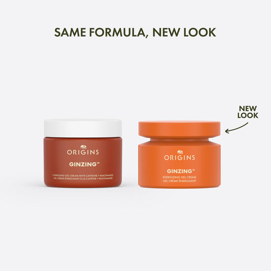 Origins GinZing cream texture close-up highlighting lightweight hydration
