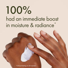 Origins GinZing cream texture close-up demonstrating lightweight hydration