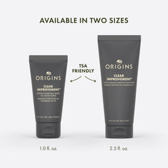 Origins product on bathroom shelf in lifestyle setting for routine-ready benefit