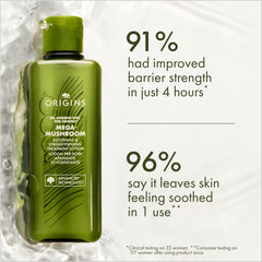 Origins lotion applied on hand demonstrating quick absorption benefit