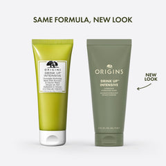 Origins open jar close-up of creamy texture restoring moisture