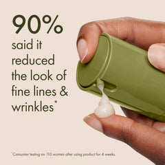 Origins Plantscription label close-up highlighting key ingredients and transparency benefit
