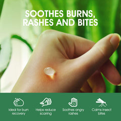 ORISO gel texture close-up highlighting cooling, non-greasy consistency for fast absorption