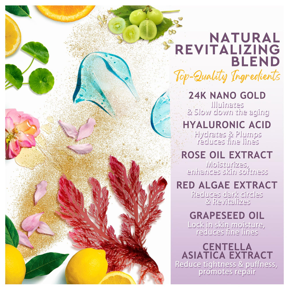 ORLASKIN trio variants flatlay displaying rose hyaluronic and 24K gold benefits