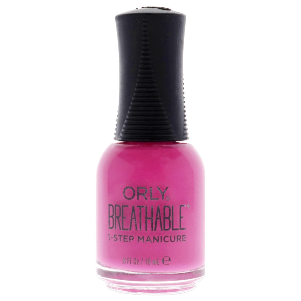 Orly bottle front view showing Berry Intuitive shade and glossy finish