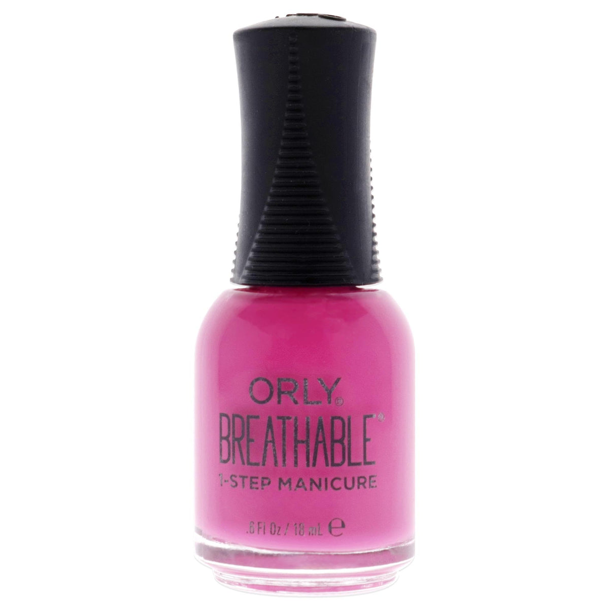 Orly bottle front view showing Berry Intuitive shade and glossy finish