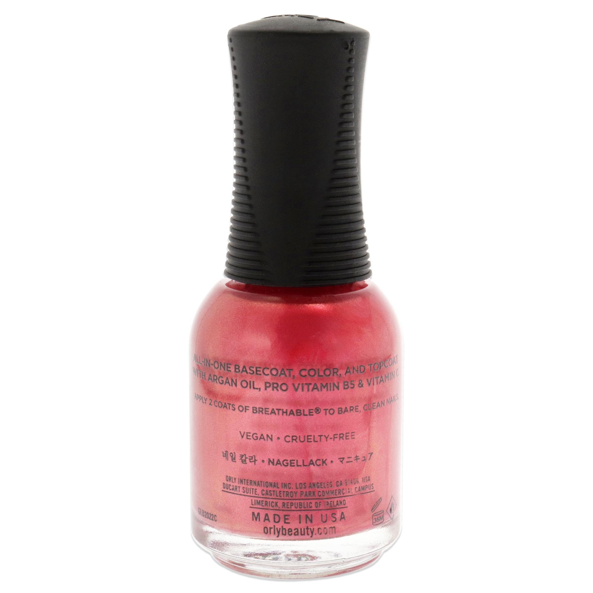Orly Genius Brush close-up applying polish evenly for precise coverage