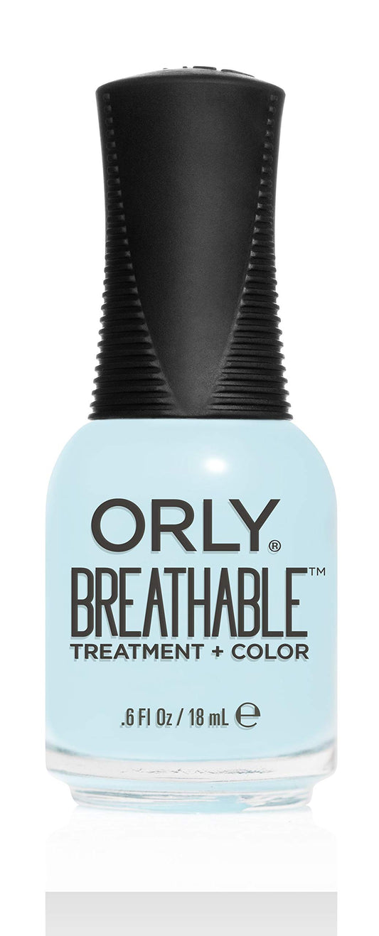 Orly Breathable Morning Mantra front bottle showing glossy finish benefit