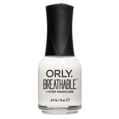Orly bottle front view showing white tips and sleek label benefit hydration