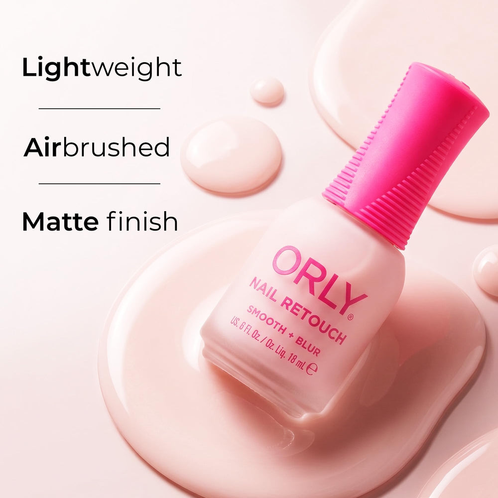 Orly brush and cap detail demonstrating precise application and easy control benefit