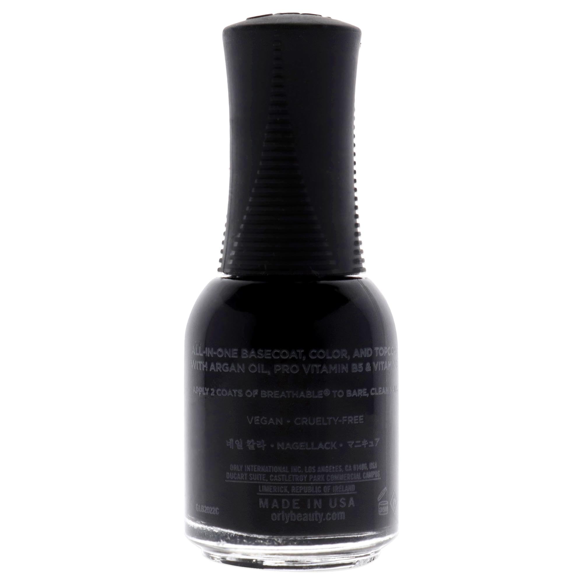 Orly Genius Brush close-up applying smooth strokes for even coverage benefit