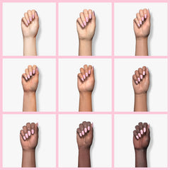Orly Confetti applied on hands in lifestyle setting, demonstrates long-lasting shine
