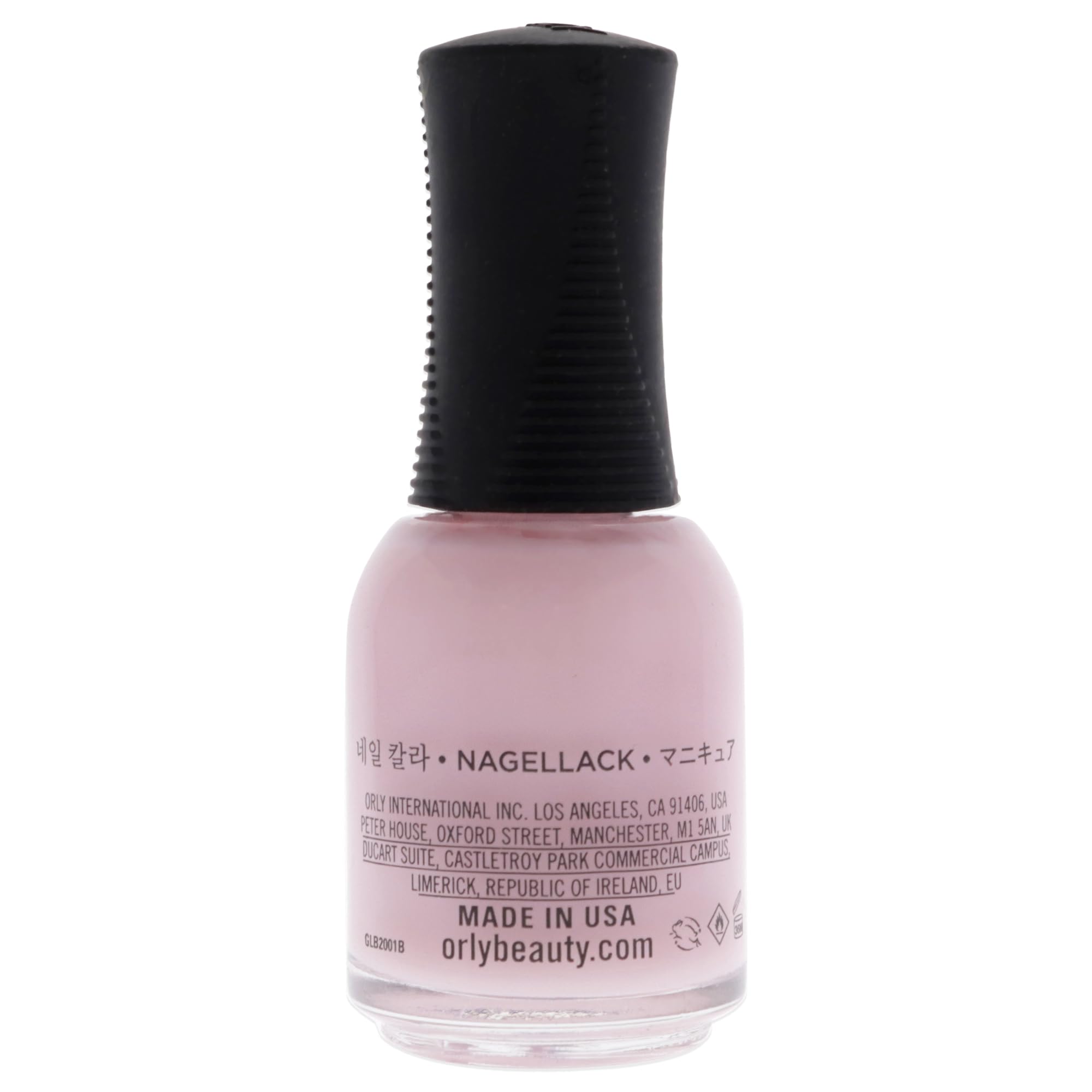 Orly Confetti close-up of shimmer and glitter texture, highlights durable finish