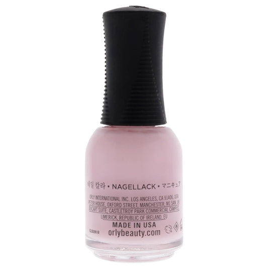 Orly Confetti close-up of shimmer and glitter texture, highlights durable finish
