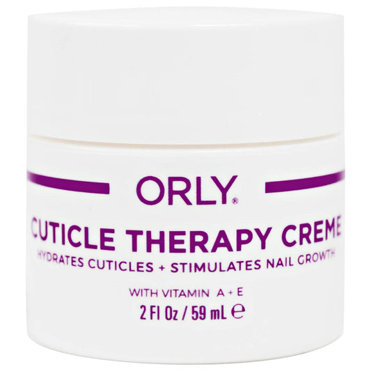 Orly cuticle therapy cream front view showing packaging and moisturizing benefit