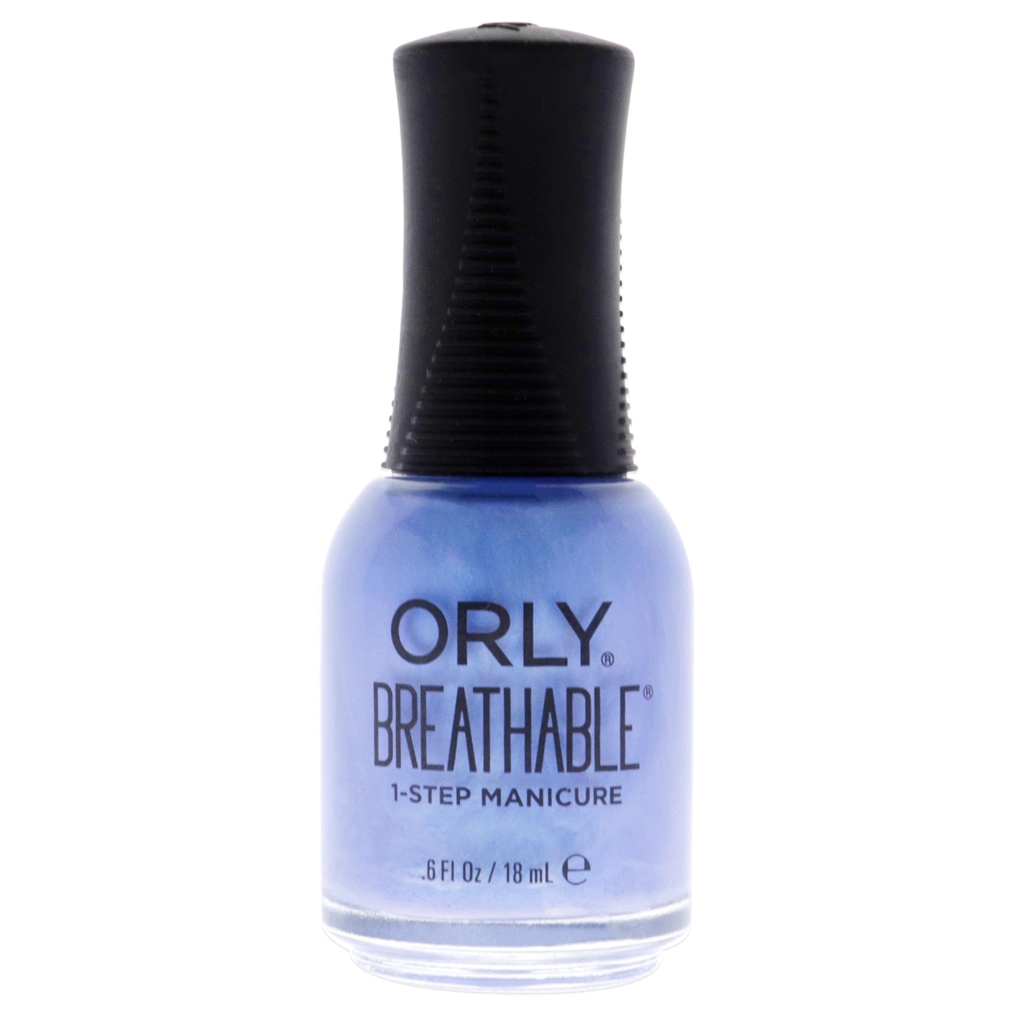 Orly bottle front view showing You Had Me At Hydrangea shade and branding benefits