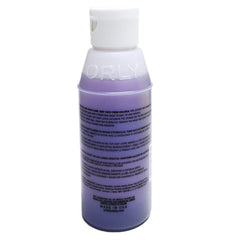 Orly Gentle Strength liquid close-up highlights texture for effective, gentle polish removal