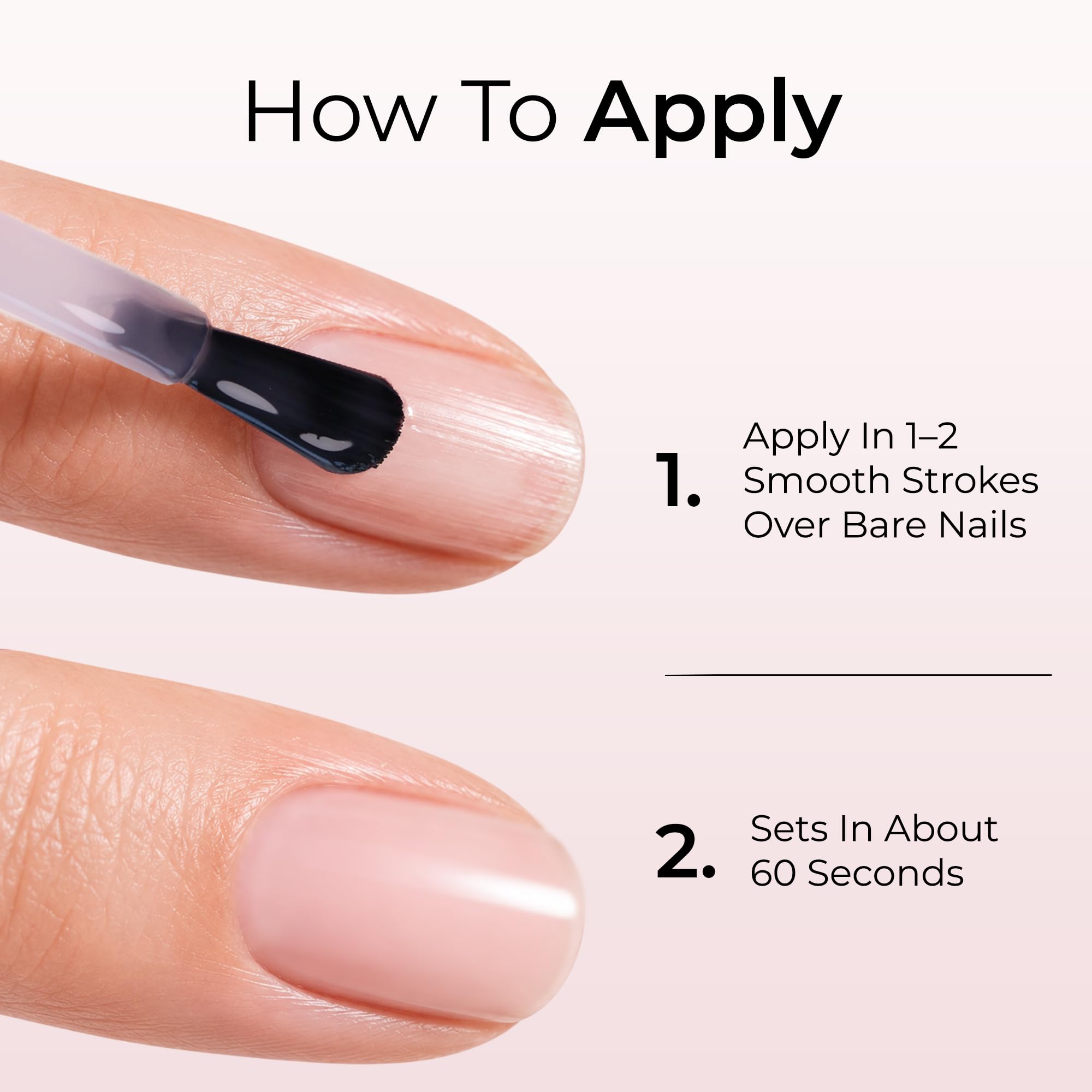Orly bottle in hand for scale showing compact 18 ml size and travel-friendly benefit