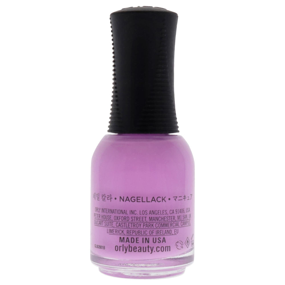 Orly Kaleidoscope Eyes brush stroke close-up revealing smooth, high-pigment texture