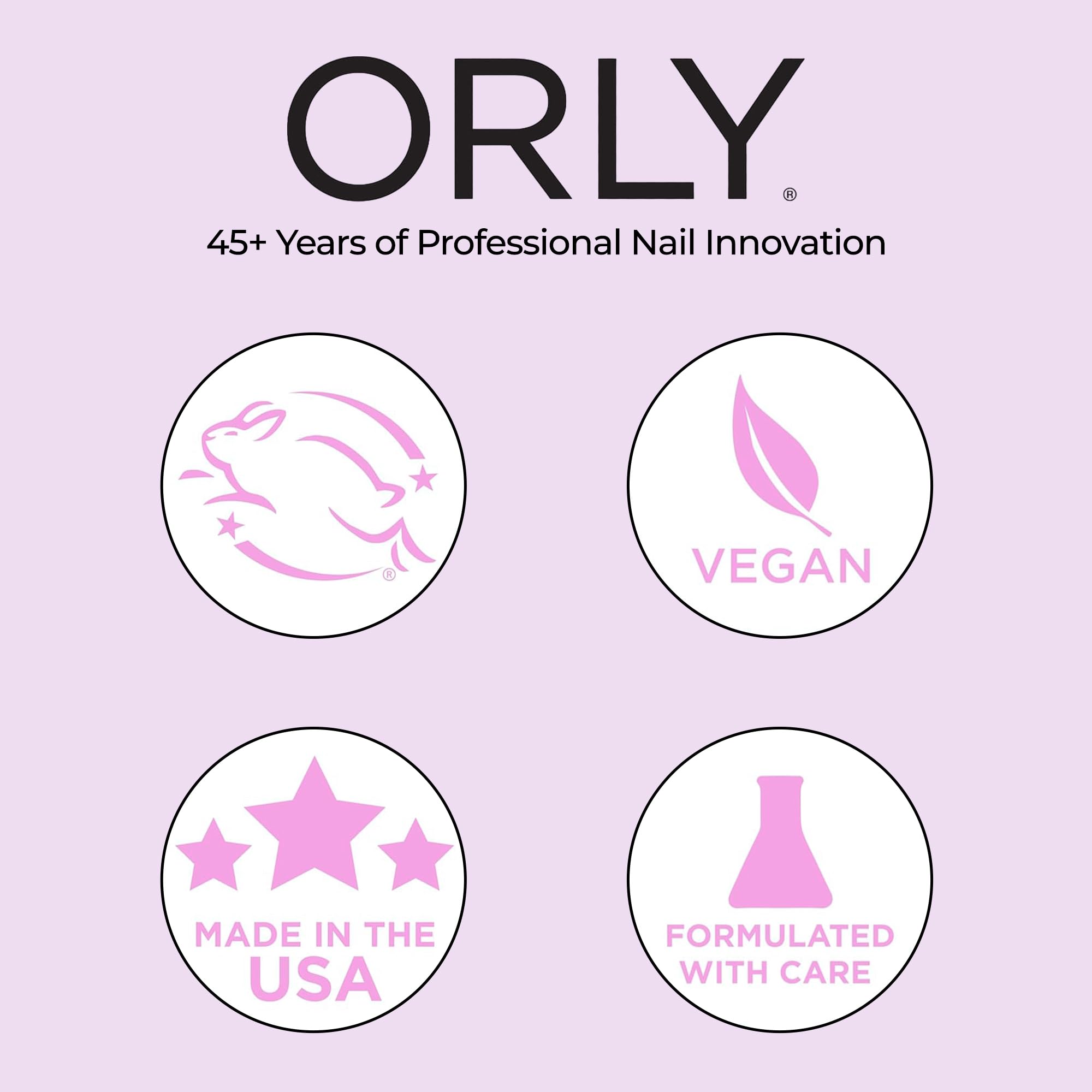 Orly lifestyle manicure photo showing durable protection for everyday activities