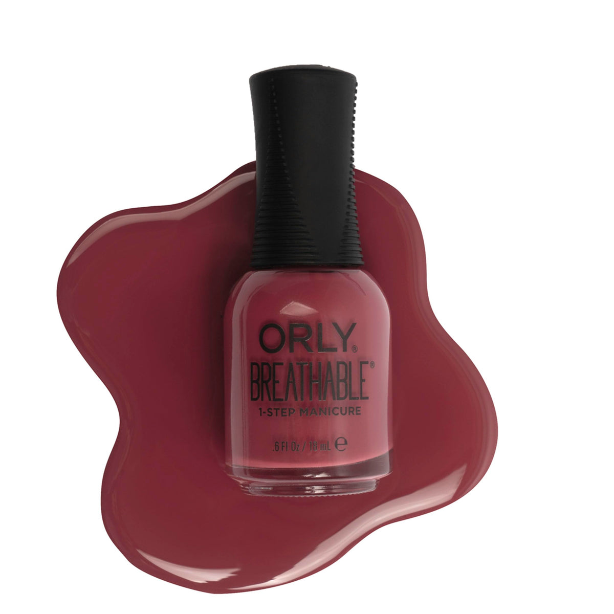 Orly bottle front view showing muted Loose Threads shade and brand clarity