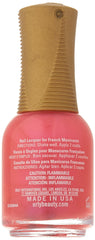 Orly brush stroke closeup showing smooth coverage and pearlescent shine