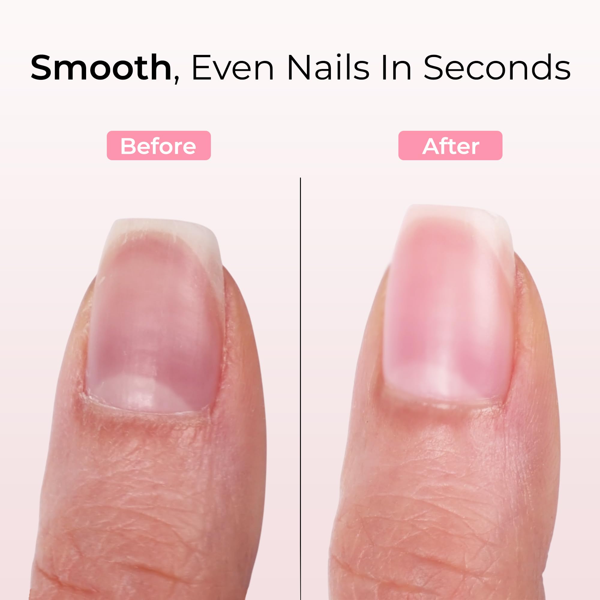 Orly close-up of nail texture highlighting smoothing and ridge-blurring benefit