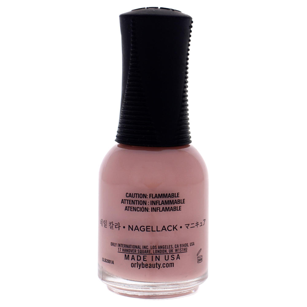 Orly brush close-up demonstrates smooth application and precise control benefit