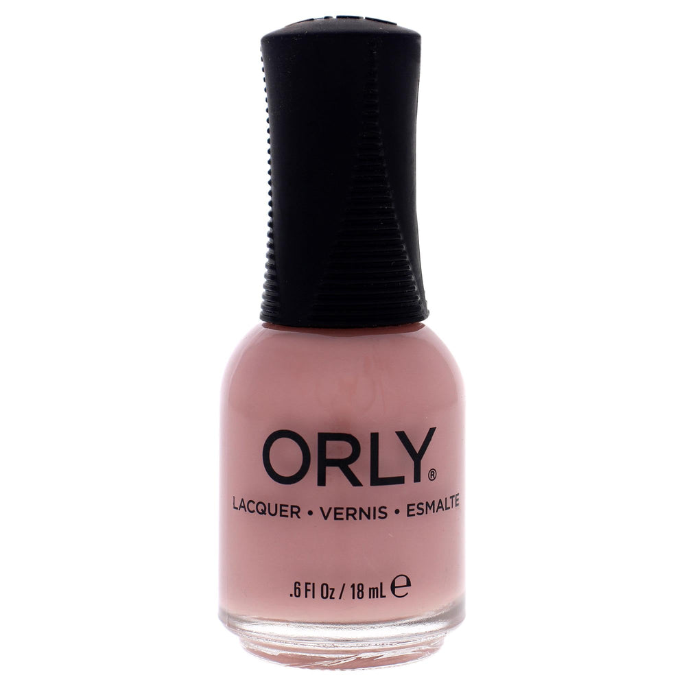 Orly front bottle shows Rose All Day color and glossy finish benefit