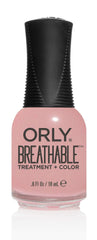 Orly Sheer Luck front bottle showing brand and soft pink shade for easy identification and selection