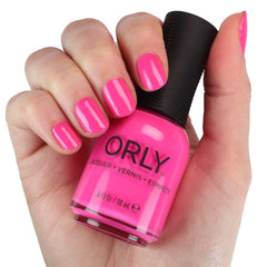 Orly brush close-up with smooth bristles for precise, streak-free application benefit