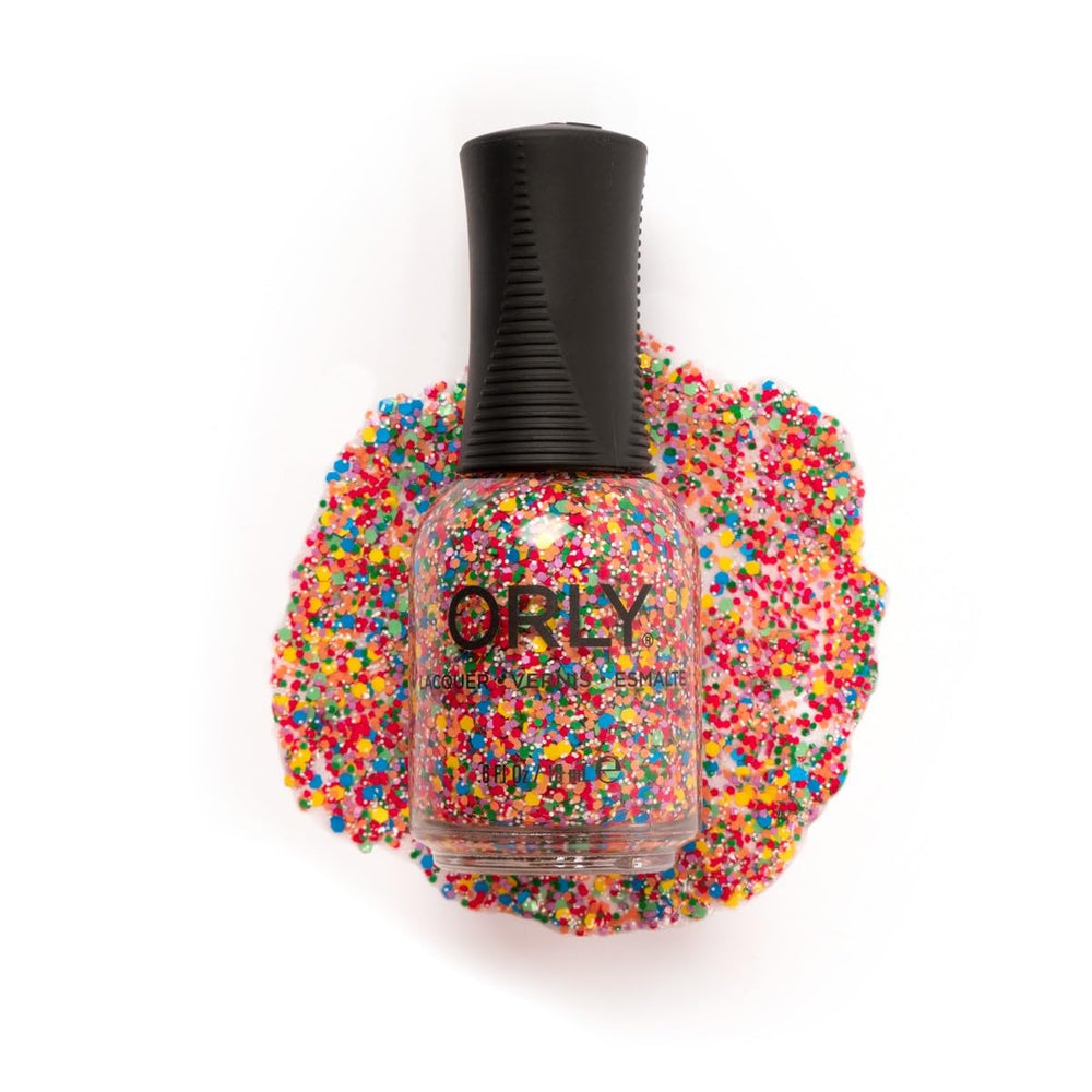 Orly Turn It Up front bottle showing color and label, boosts long wear