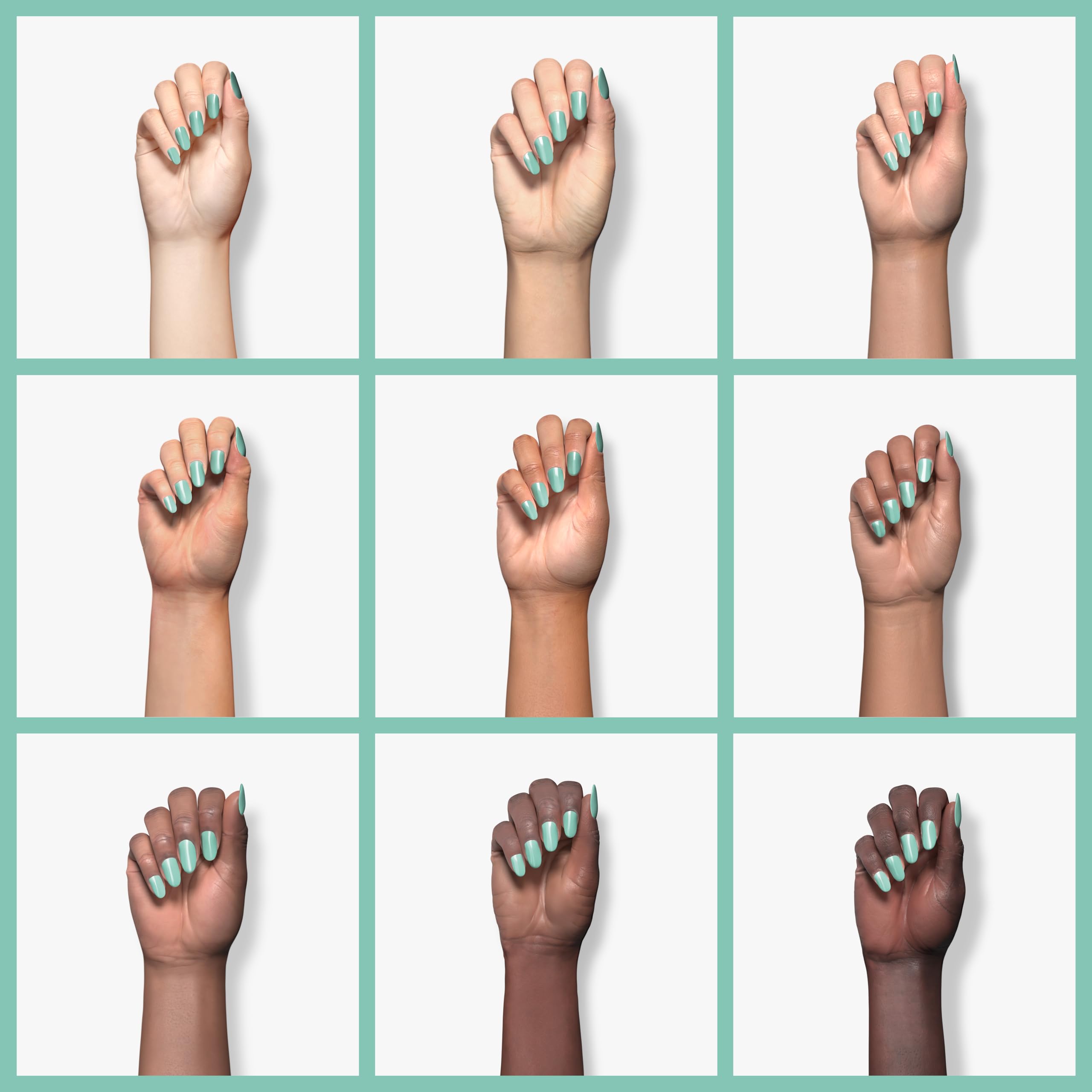 Orly Vintage nail swatch close-up showing smooth finish and durable shine