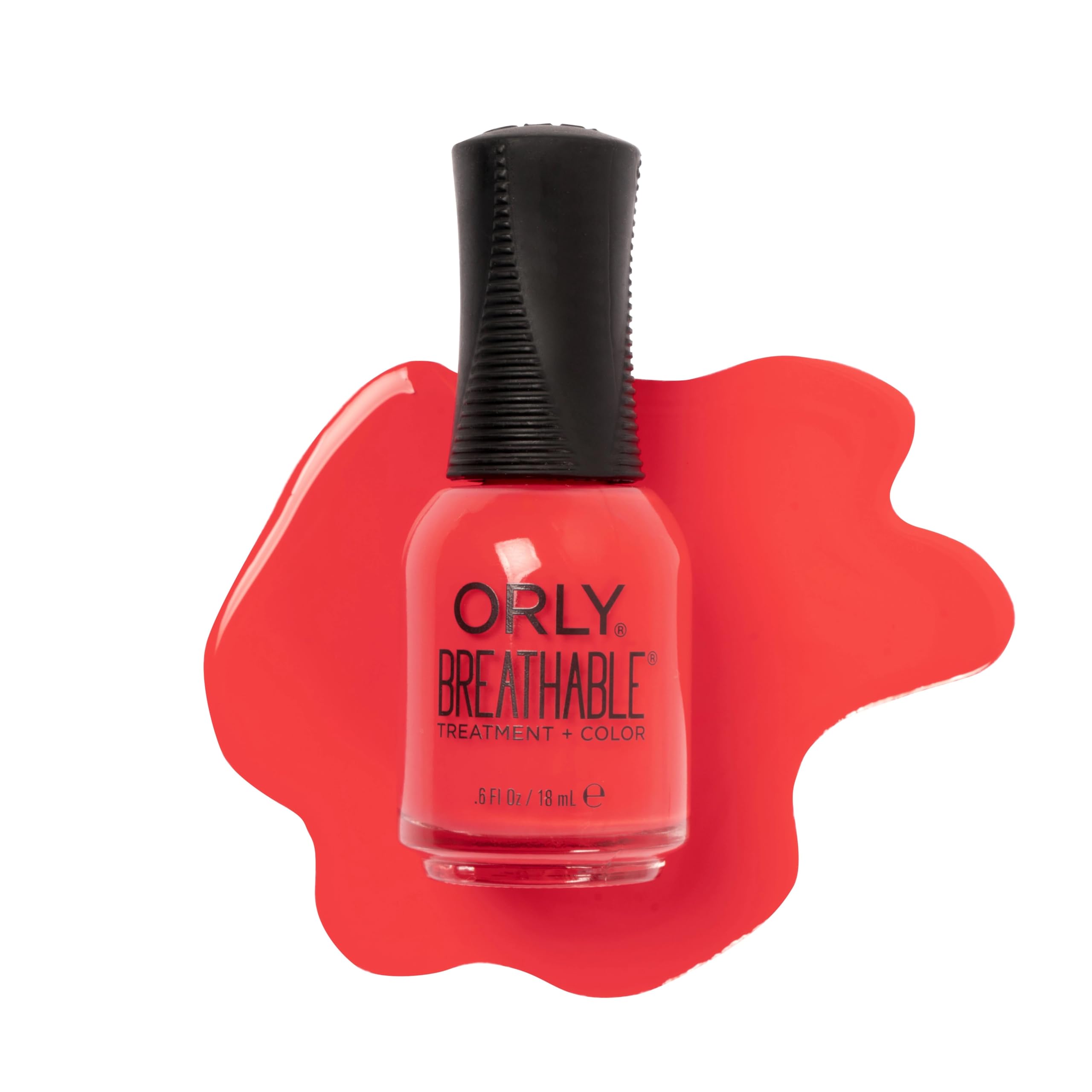 Orly bottle front view showing Vitamin Burst color and brand for vibrant glossy nails