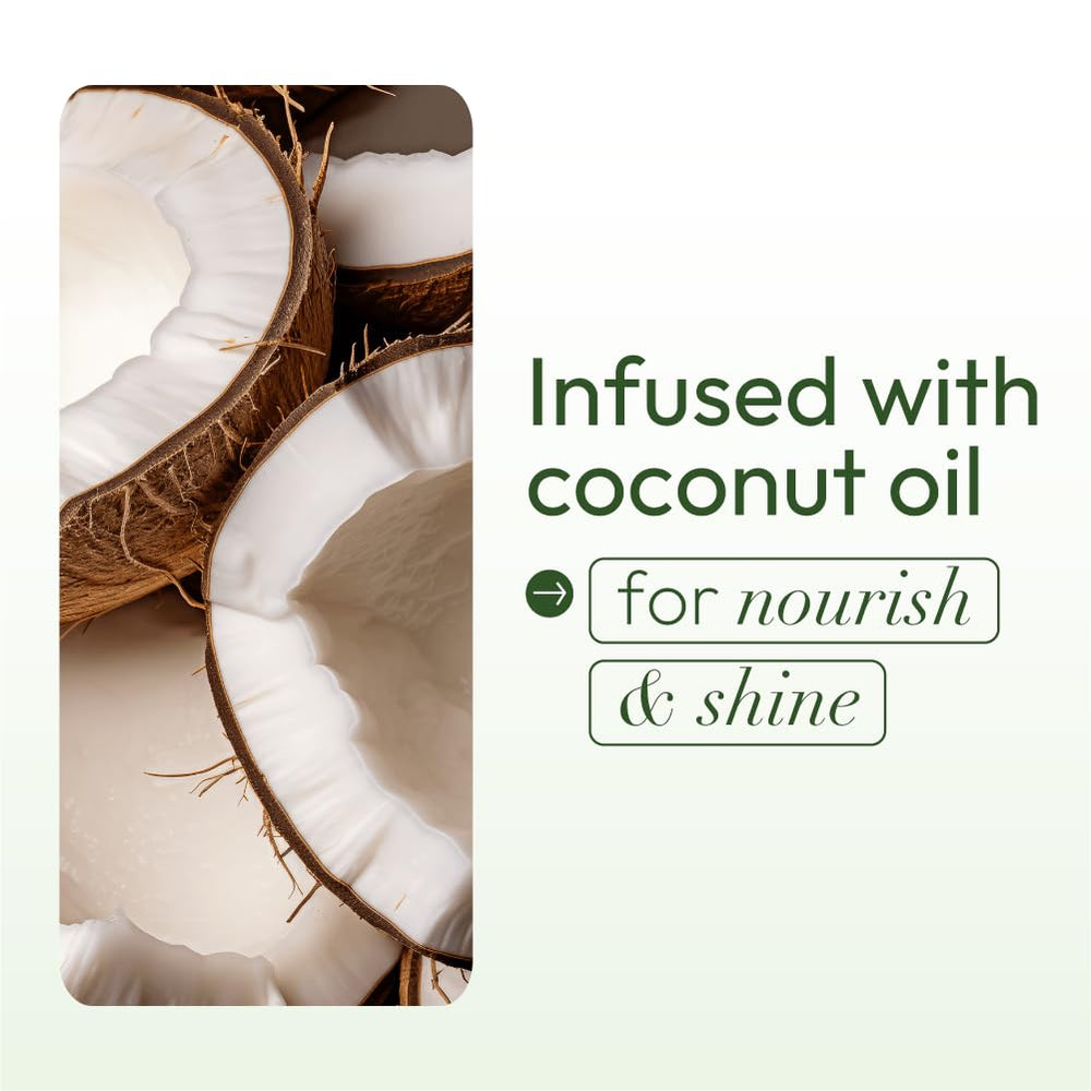 ORS coconut oil hairdress applied as a scalp spot treatment to soothe and condition targeted areas