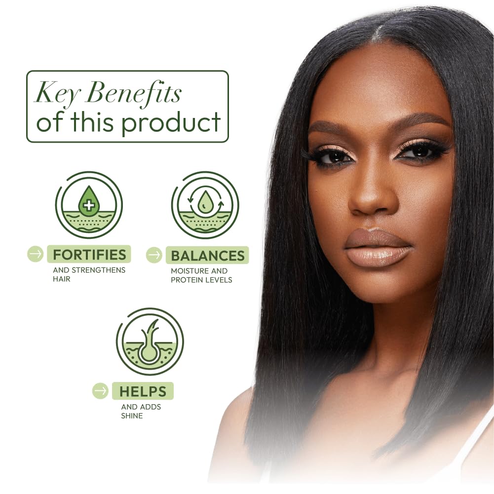 ORS conditioner creamy texture poured to show smooth moisturizing consistency
