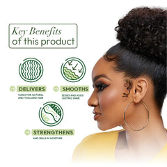 ORS gel applied to edges demonstrating sleek sculpting control