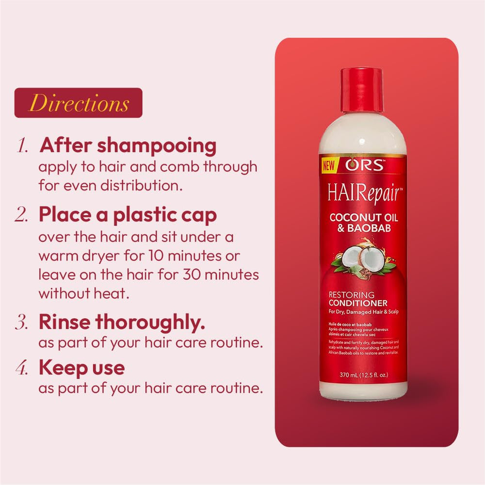 ORS bottle beside coconut and baobab showing natural ingredient focus
