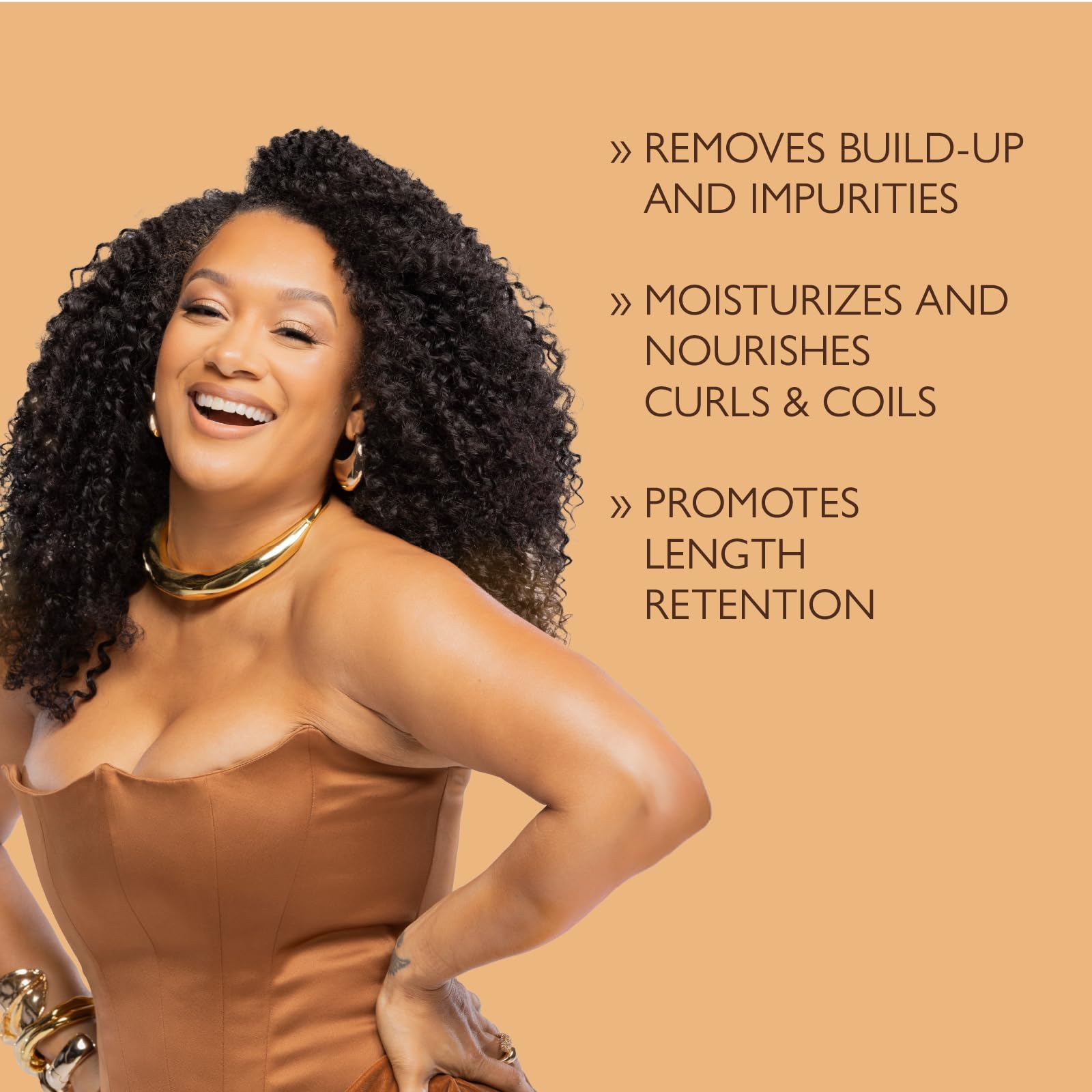ORS ingredients label close-up revealing sulfate-free formulation benefits