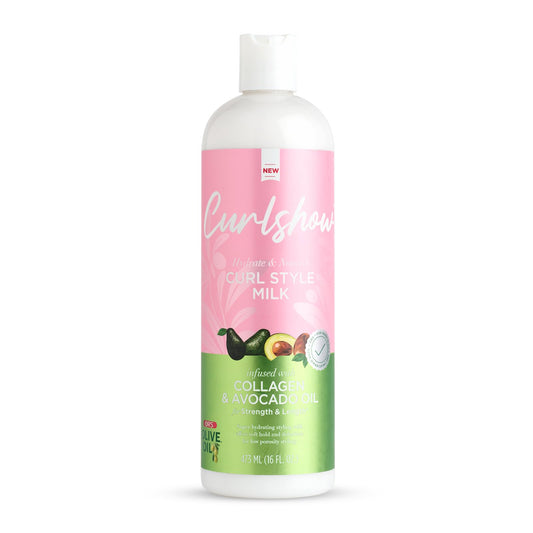 ORS Olive Oil Curlshow front packaging showing product and label benefit