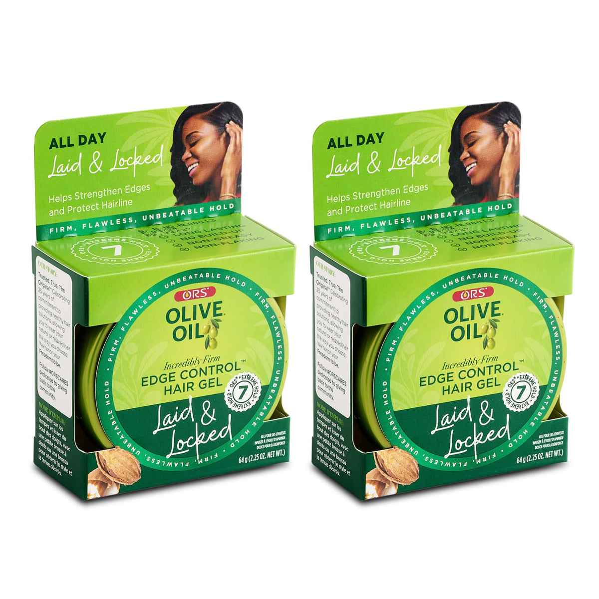 ORS Olive Oil Edge Control front packaging showing brand and hold