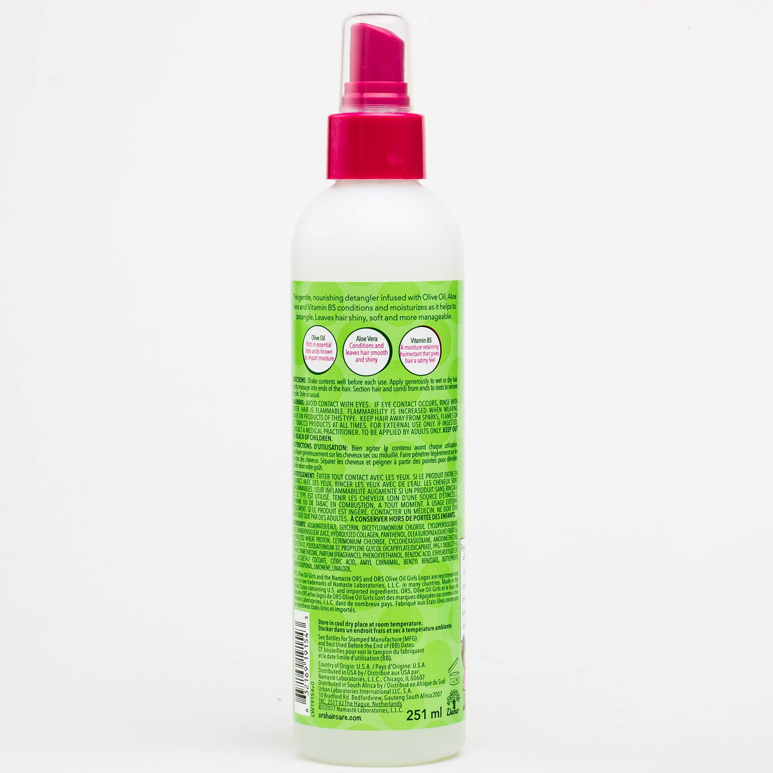 ORS bottle next to ruler showing 8.5 oz size and travel convenience