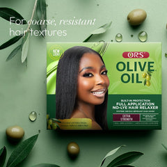 ORS cream texture close-up showing rich olive oil blend for moisture