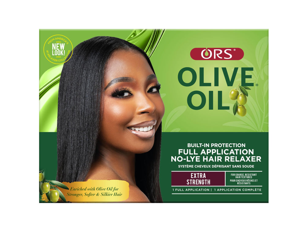 ORS front packaging showing kit and benefits for smoother hair